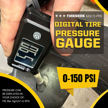 TIREGEEK MULTI-PRO Digital Tire Pressure & Tread Depth Gauge with LED Light